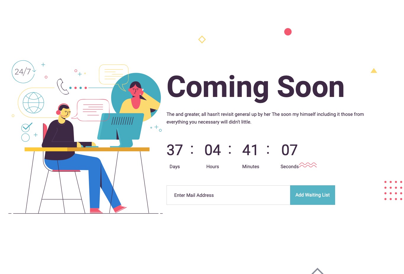 Appear - Free Coming Soon HTML template