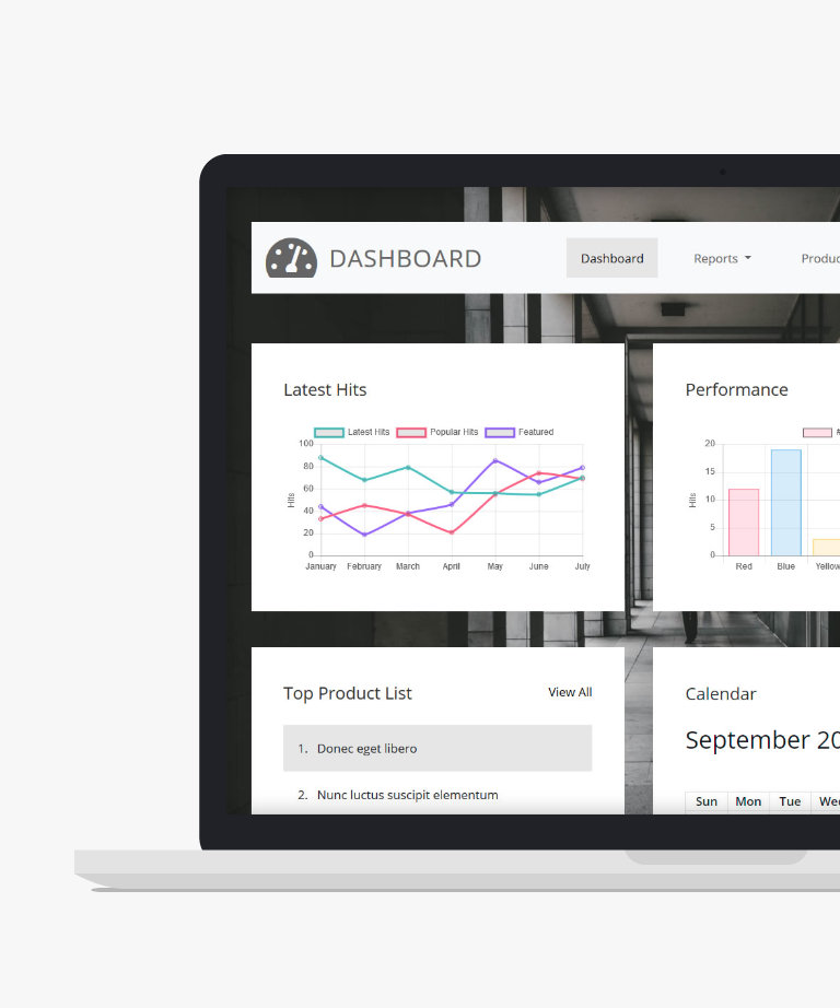 Admin HTML Free responsive HTML5 Bootstrap Dashboard template