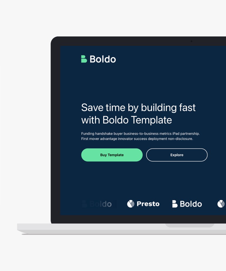 Boldo - Free Agency Website Template