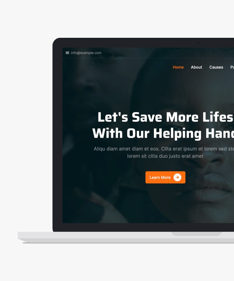 ChariTeam - Free Nonprofit Website Template