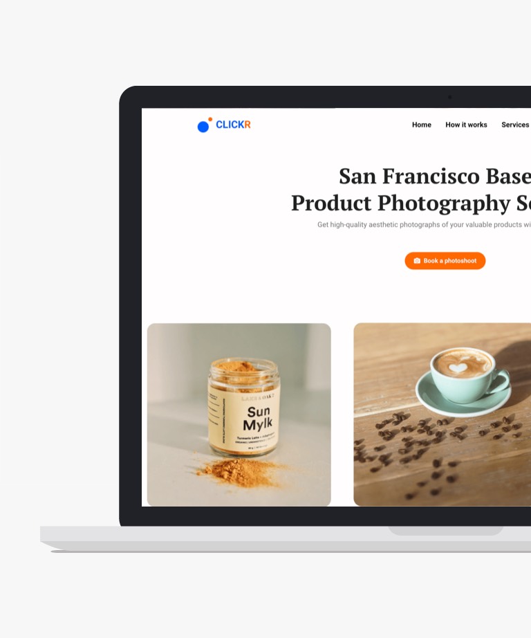 Clickr - Free Bootstrap Photography Agency Website Template