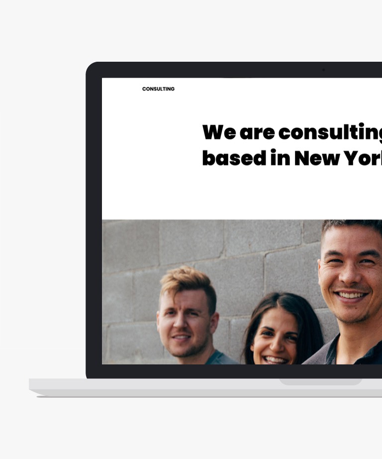 Consulting - Free Bootstrap Website Template