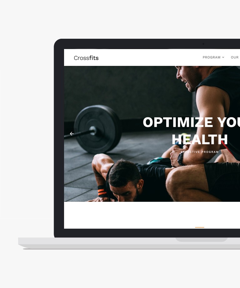 CrossFits - Free Bootstrap CSS Template