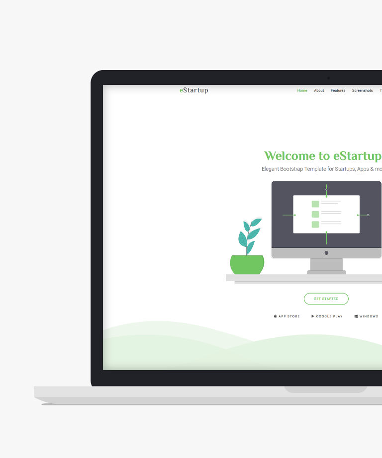 eStartup - Free responsive HTML5 Bootstrap Landing page template