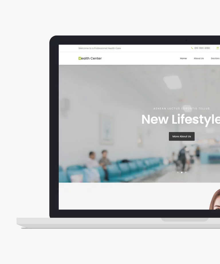 Health Center - Free Bootstrap Medical Website Template