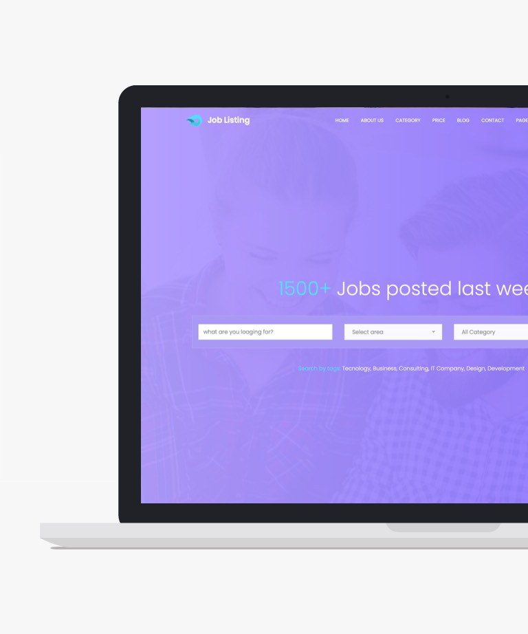JobListing - Free Bootstrap Job Board Website Template