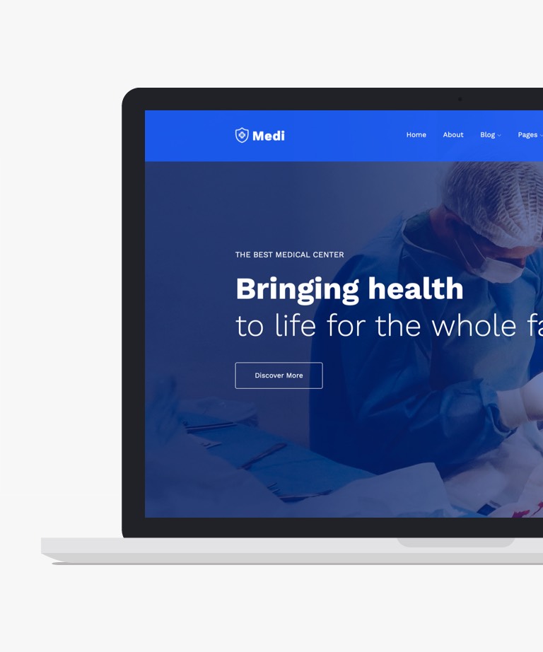 Medi - Free Bootstrap Medical Website Template