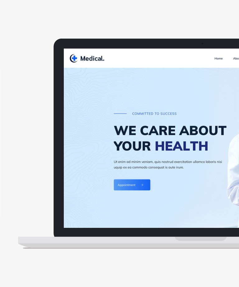 MedicalCenter - Free Bootstrap Medical Template