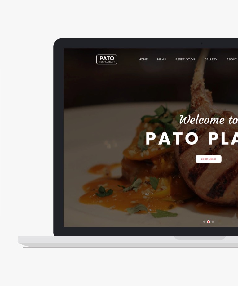 Pato - Free Restaurant Website Template