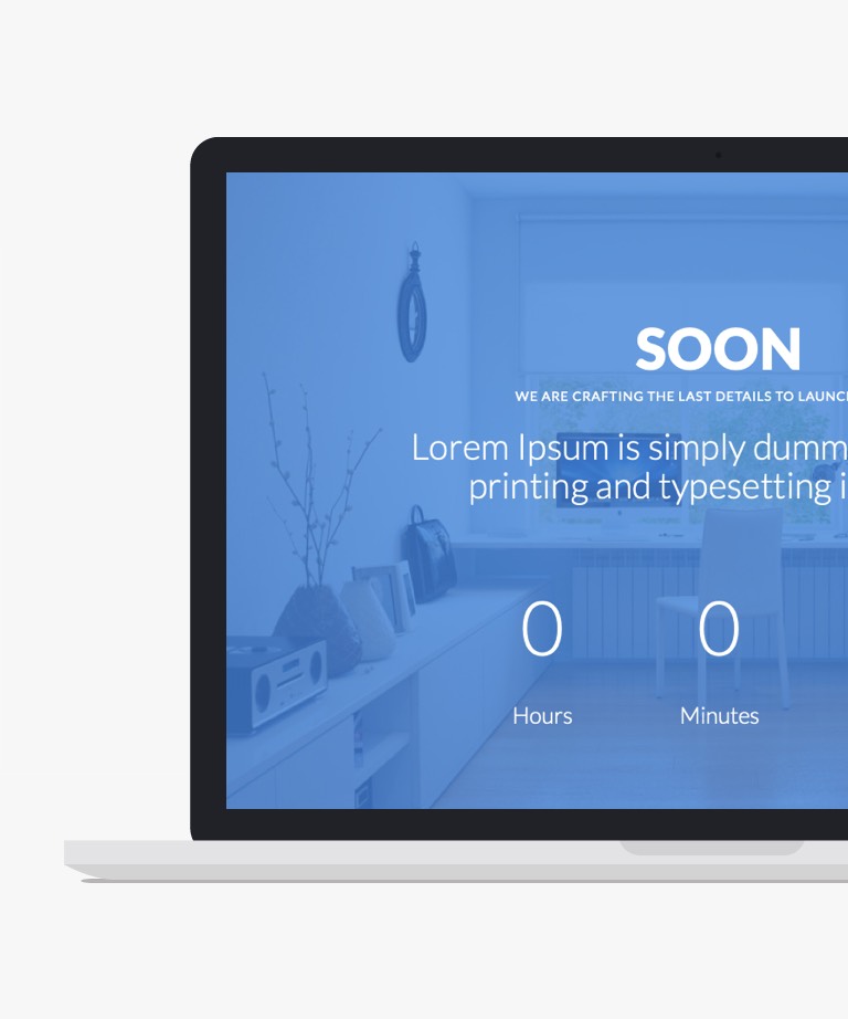 Soon dot - Free Bootstrap Coming Soon HTML template