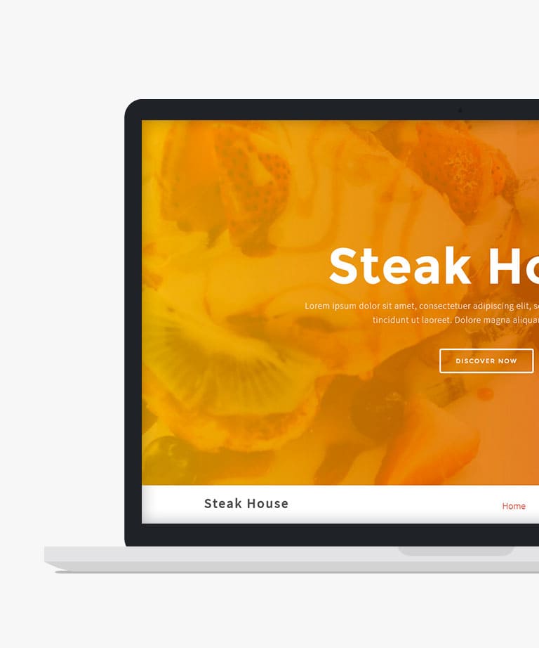 Steak House Free responsive HTML5 Bootstrap One page template