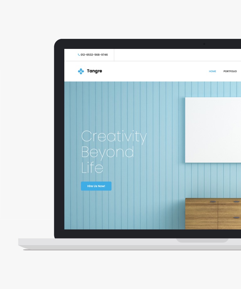 Tangre - Free Bootstrap Agency Website Template