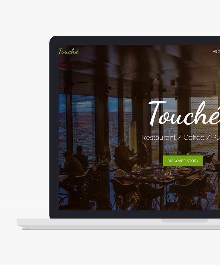 Touche Free Bootstrap Restaurant HTML template