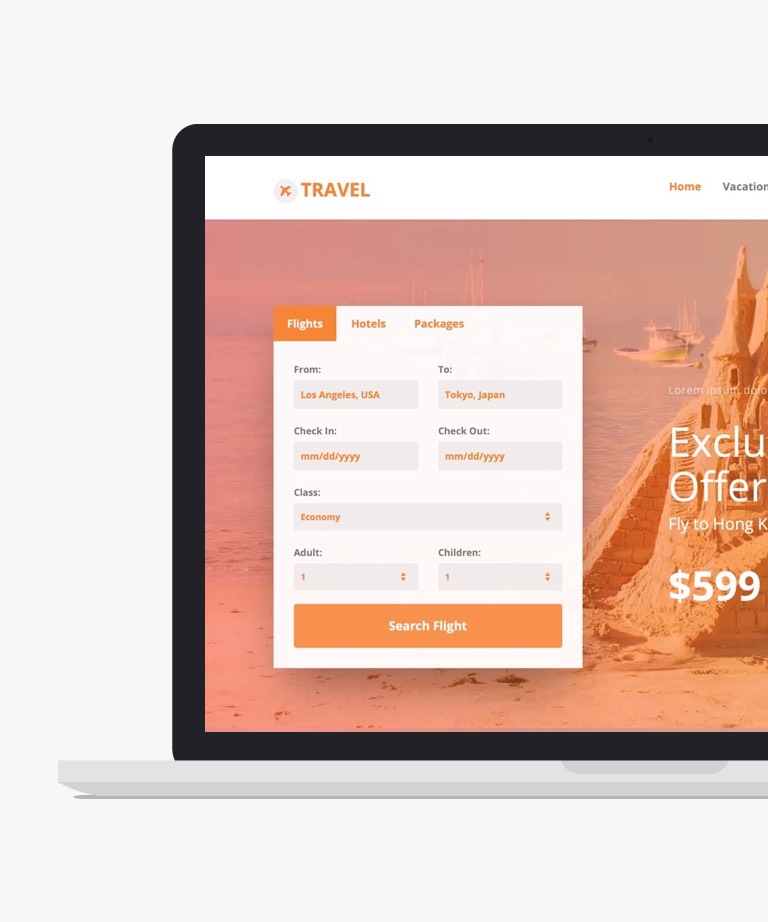 Travel Free Bootstrap Travel HTML template